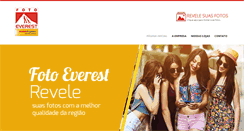 Desktop Screenshot of fotoeverest.com.br